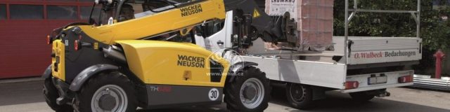 Kompaktní teleskopické nakladače Wacker Neuson